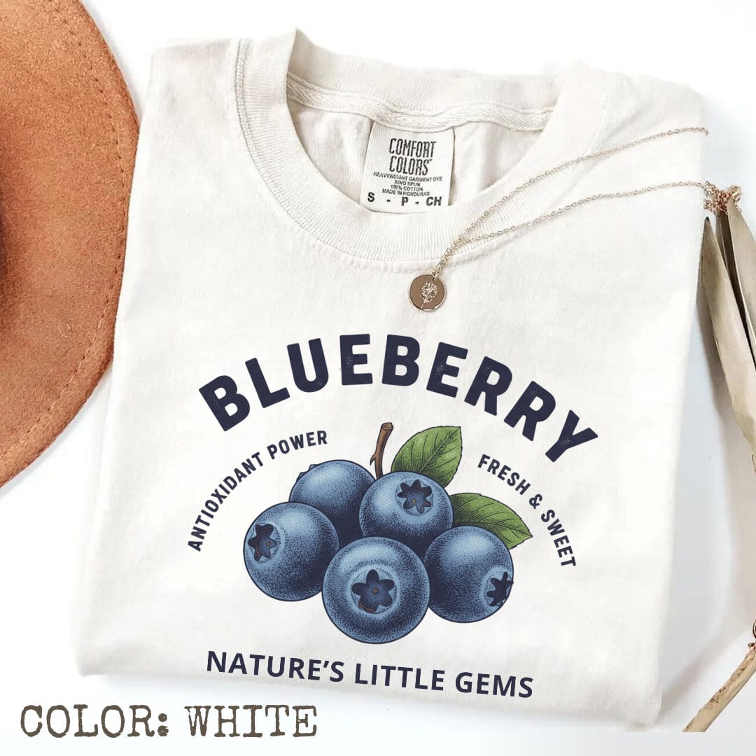 Retro Blueberry T-Shirt - Image 3