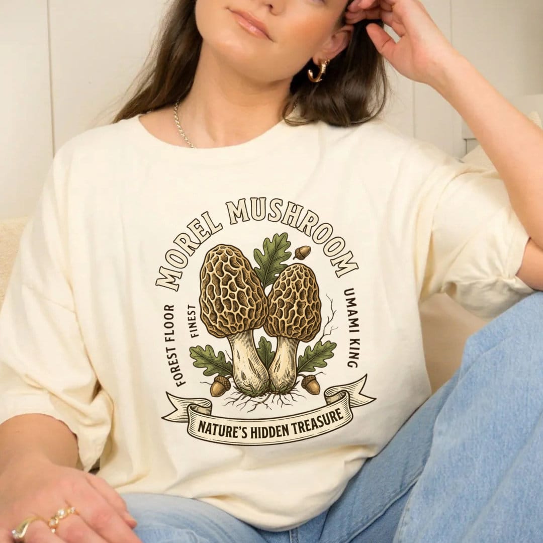 Morel Mushroom T-Shirt - Image 5