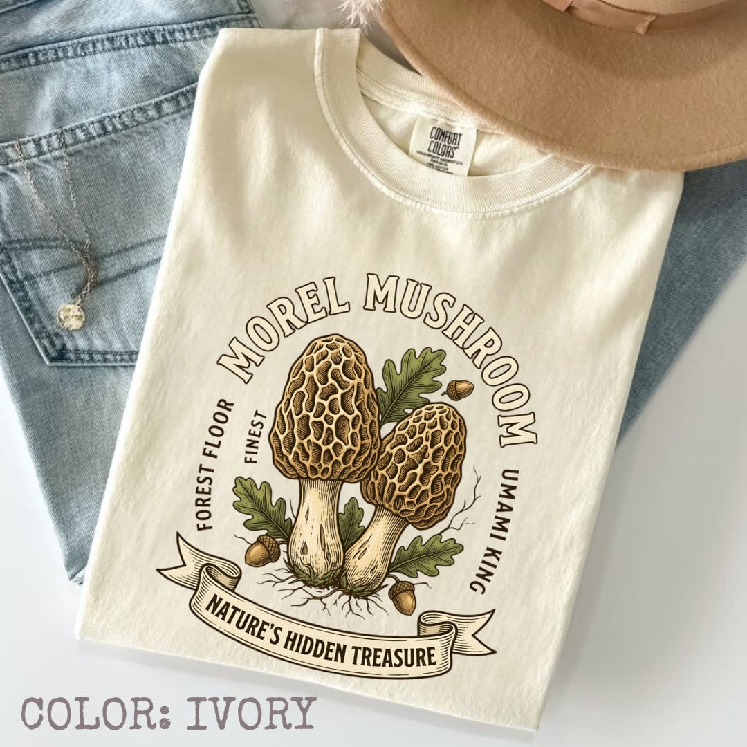 Morel Mushroom T-Shirt - Image 4