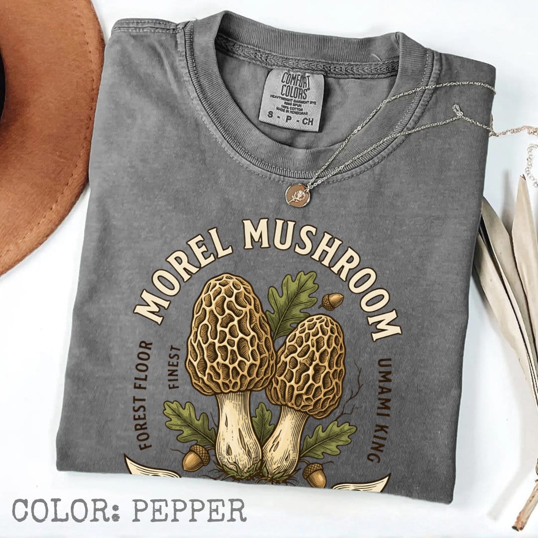 Morel Mushroom T-Shirt - Image 6