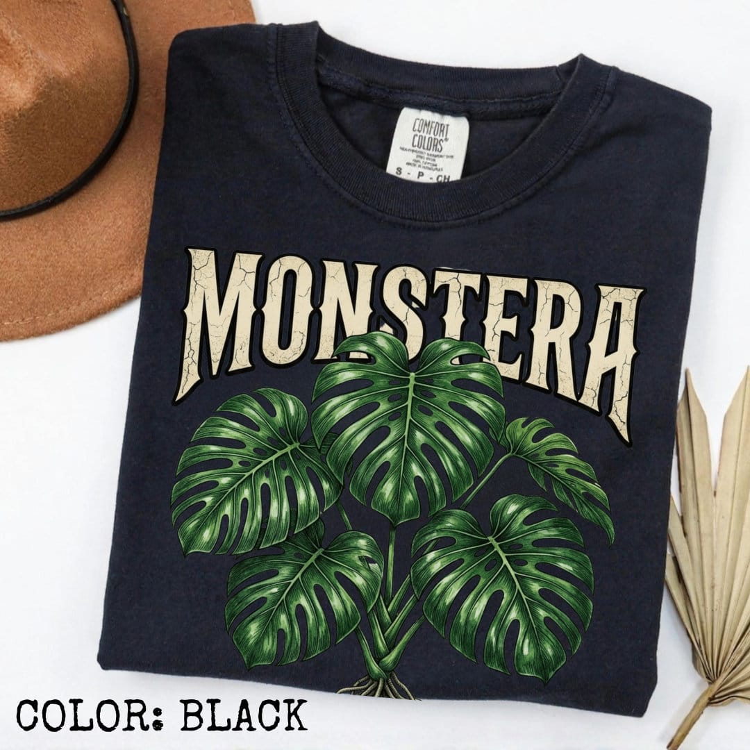 Retro Monstera T-Shirt - Image 6