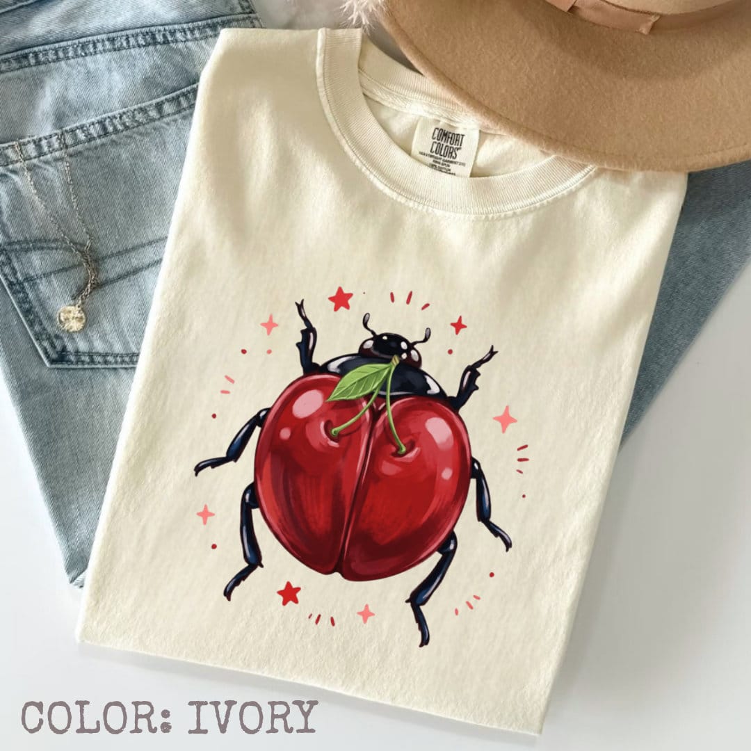 Cherry Ladybug T-Shirt
