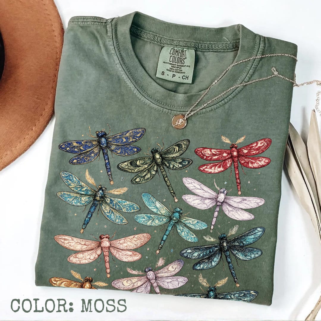Jeweled Dragonflies T-Shirt