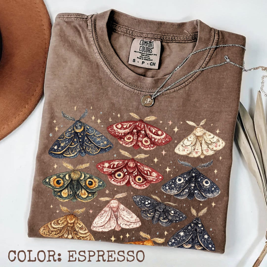 Jeweled Moths T-Shirt
