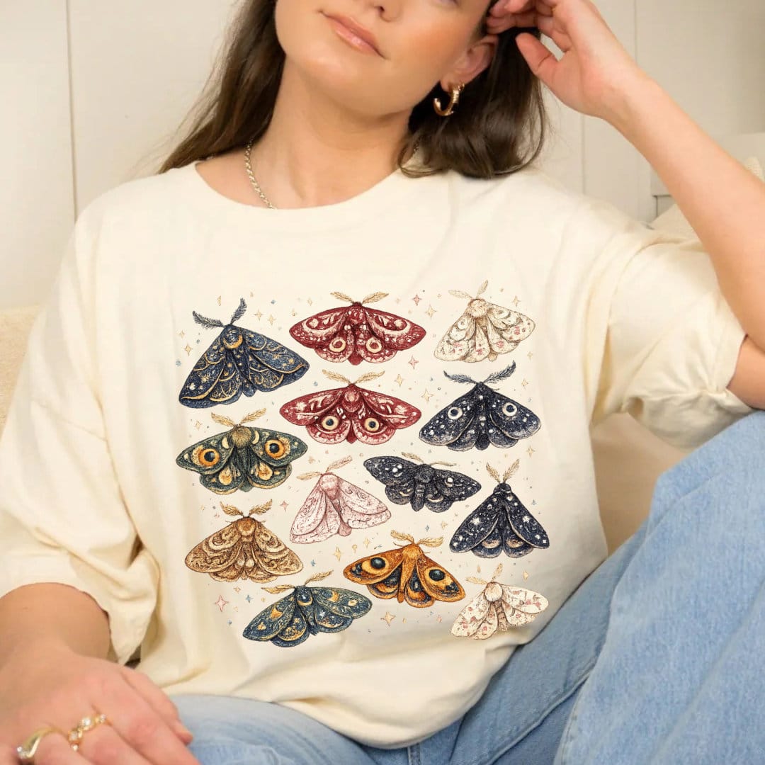 Jeweled Moths T-Shirt - Image 4