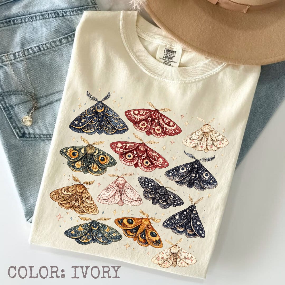 Jeweled Moths T-Shirt - Image 3