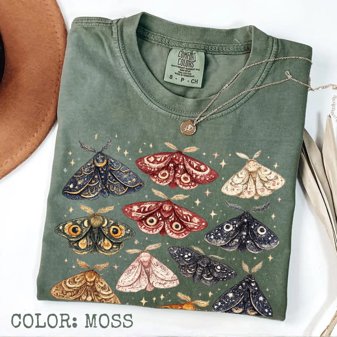 Jeweled Moths T-Shirt - Image 6