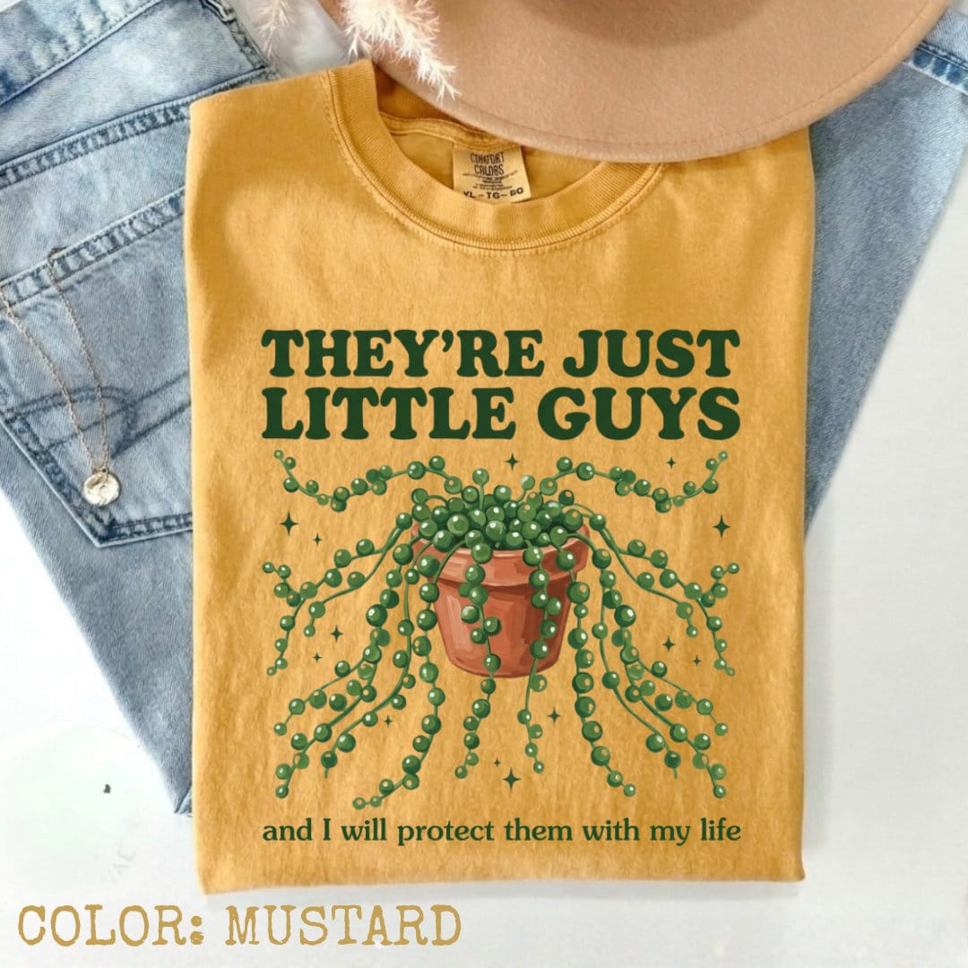 They're Just Little Guys Plant T-Shirt - Image 4