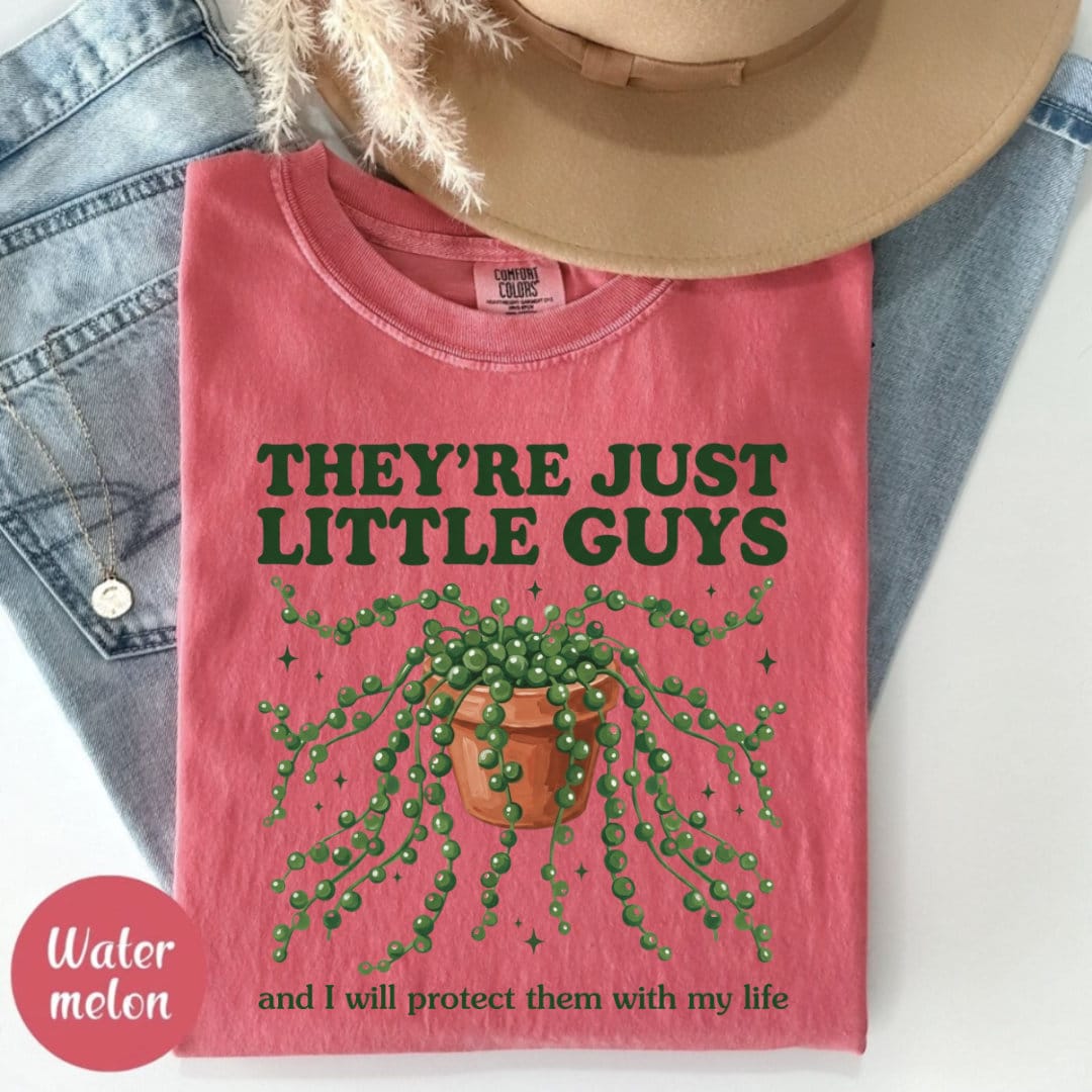 They're Just Little Guys Plant T-Shirt - Image 6